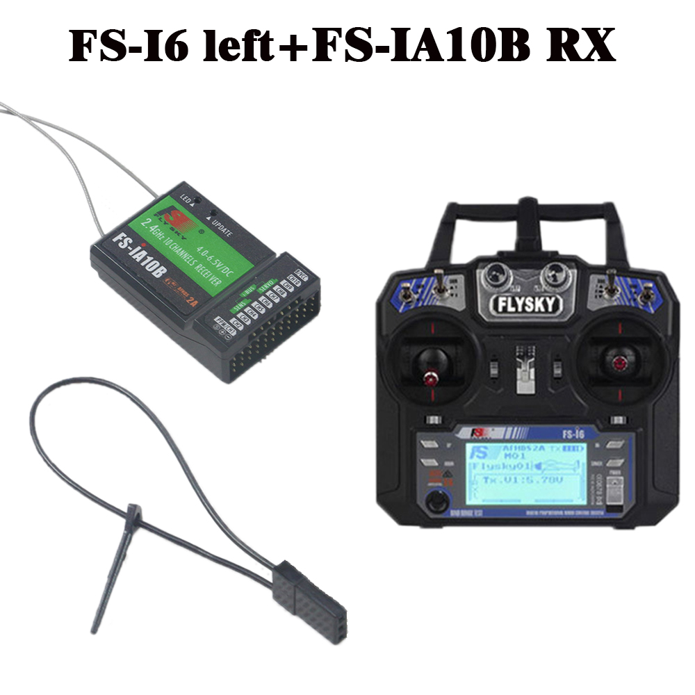 Rc Hobbyking - ฟลายสกาย FS-i6 2.4G 6CH รีโมทคอนโทรลใช้งานร่วมกับ IA6B