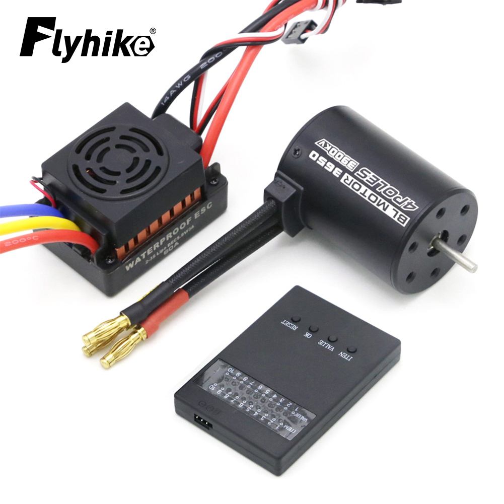 Rc Hobbyking - อัพเกรดใหม่กันน้ํา 3650 3900KV RC รถมอเตอร์ไร้แปรง 60A