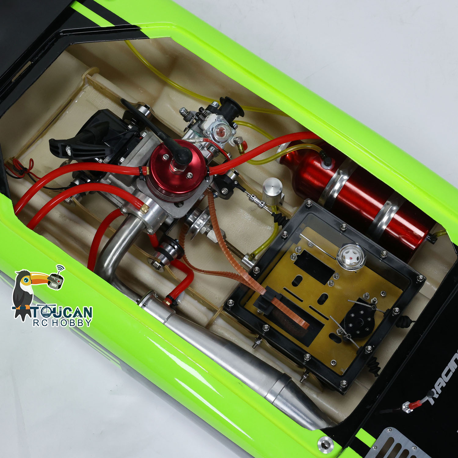 Rc Hobby Line - G30E 30CC ผลิตจากไฟเบอร์พารา-อะรามิด เรือบังคับวิทยุ ARTR สำหรับแข่งความเร็ว