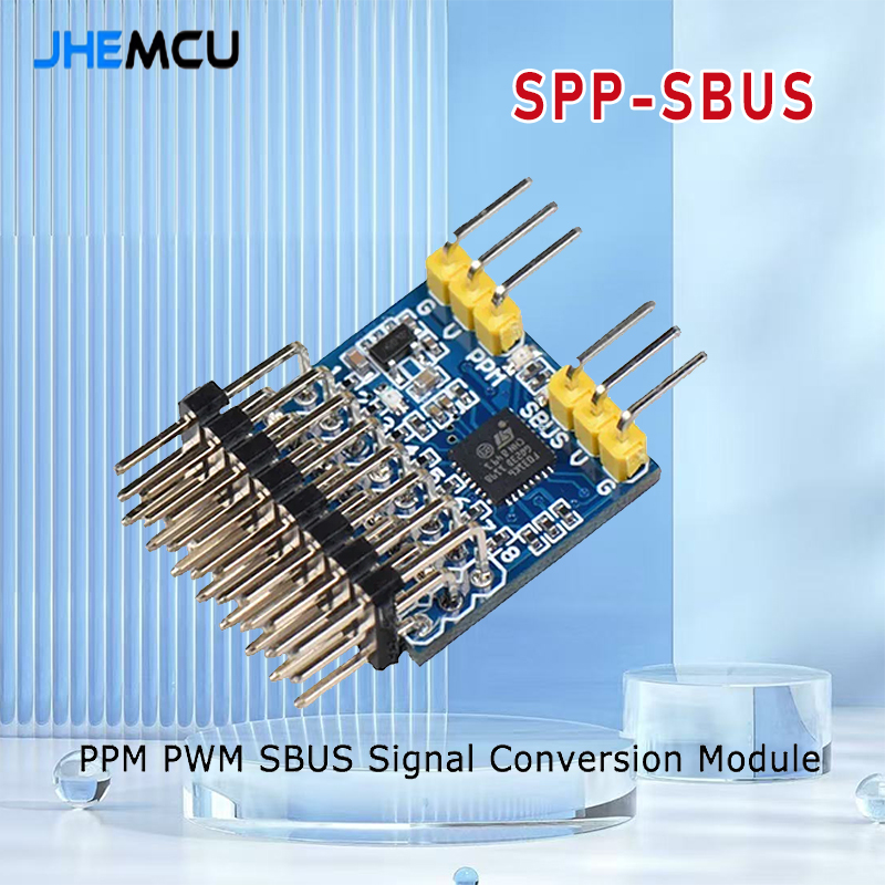 Receiver Sbus 8Ch - JHEMCU SPP-SBUS 8CH คอนเวอร์เตอร์ 21X21 มม.