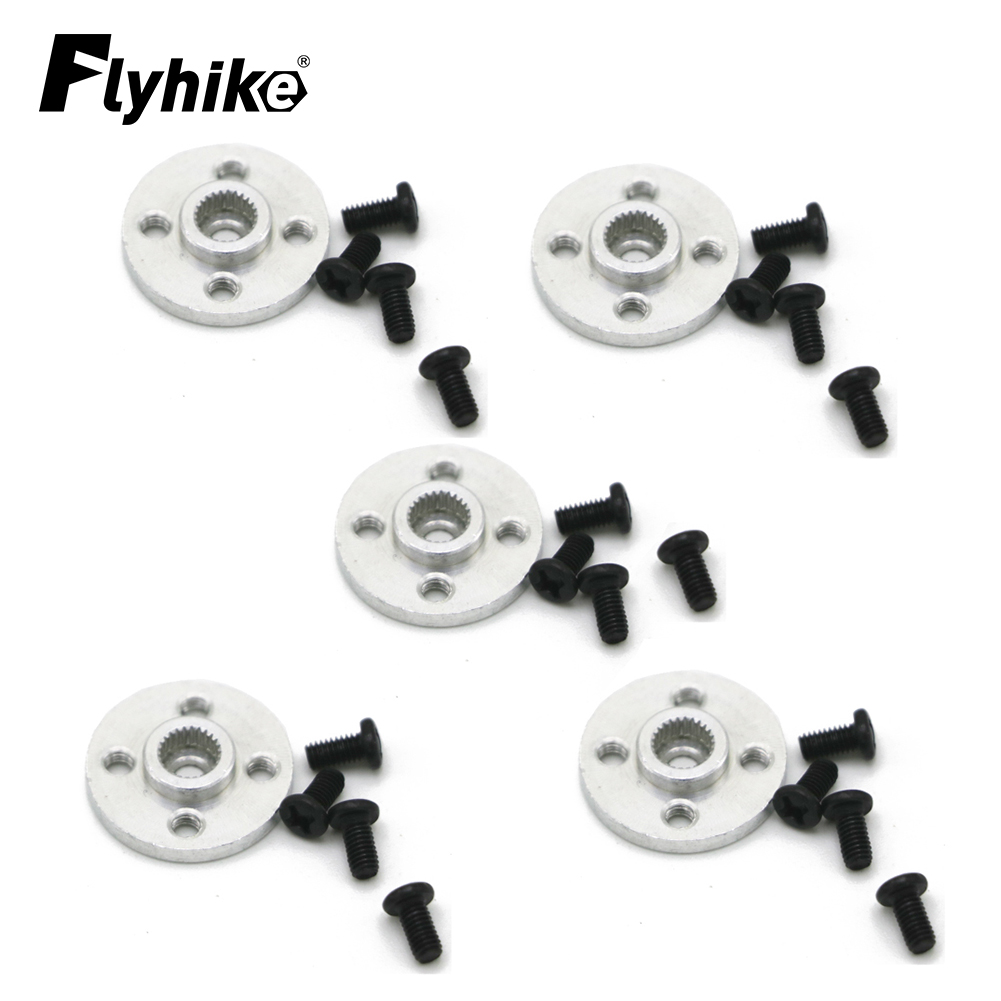 Rc Hobbyking - 5ชิ้น/ล็อตโลหะพวงมาลัยเกียร์แผ่นใส่ขดลวด25ครั้ง S ervo แขนรอบประเภทอุปกรณ์เสริมสำหรับ MG995 MG996R