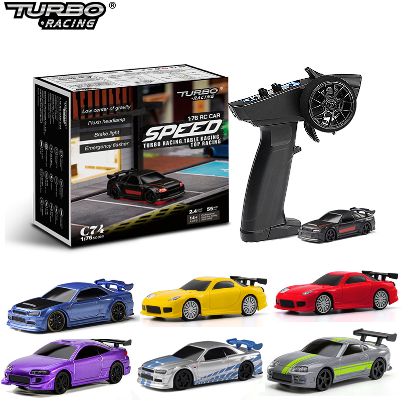 Rc Hobby Lobby - รถดริฟท์บังคับวิทยุ Turbo Racing 1:76 รุ่น C64