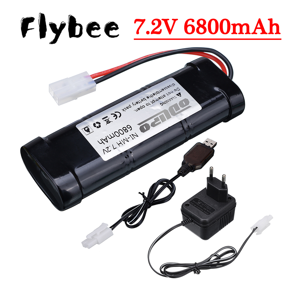 Rc Hobbyking - 7.2V 6800mAh NiMH เปลี่ยน RC แบตเตอรี่