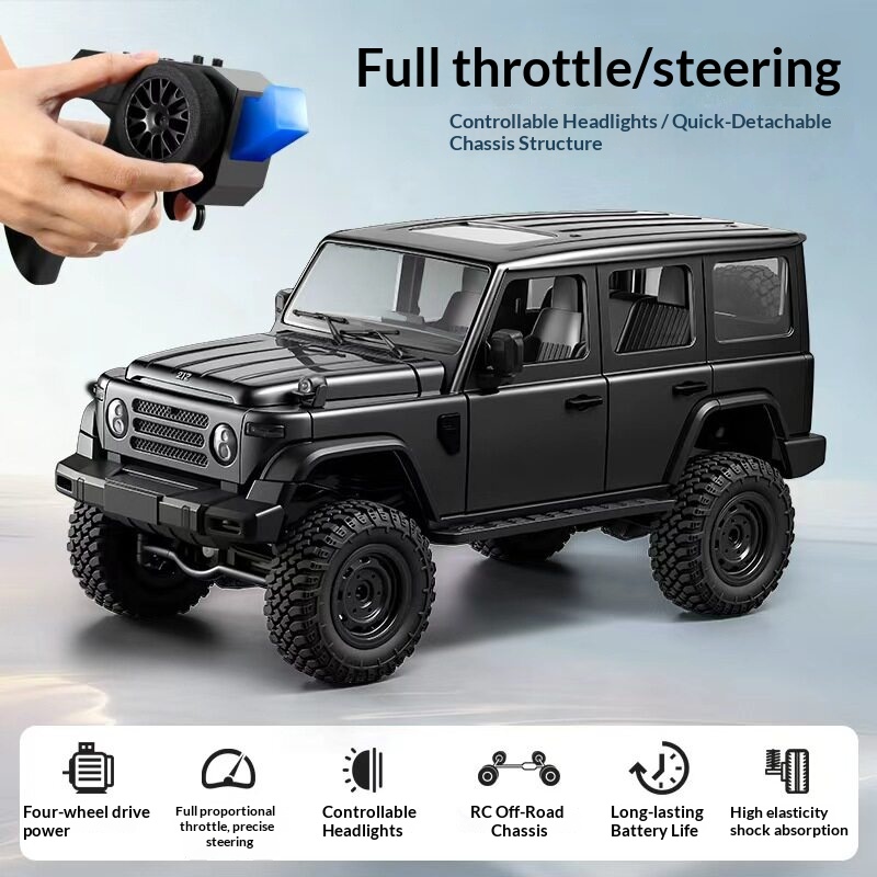Rc Jeep Hobby - รถจี๊ปบีจีเอ็น Mn Mn212 บีจีเอ็น รุ่นจำลองแบบเต็มสัดส่วน ขับเคลื่อนสี่ล้อ