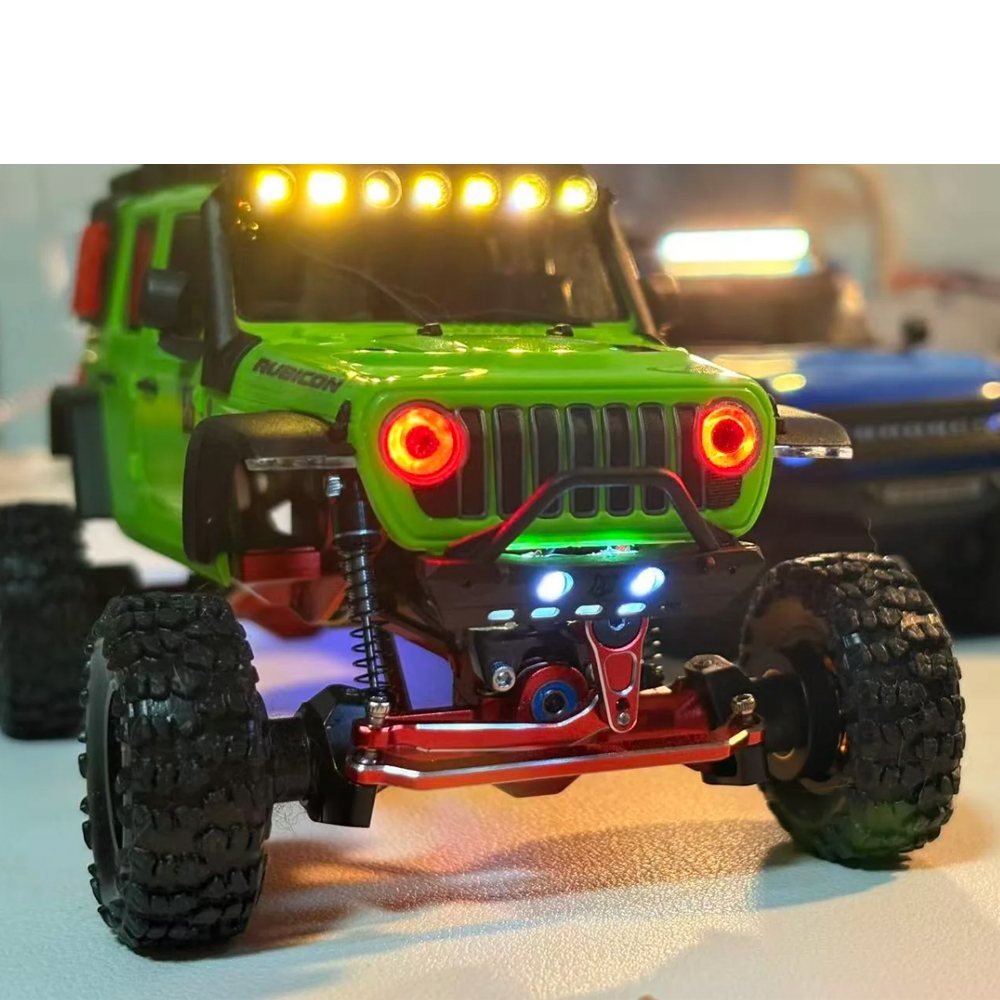 Rc Jeep Hobby - ไฟแองเจิลอายสำหรับรถ SCX30 1/30 RC Jeep Bronco