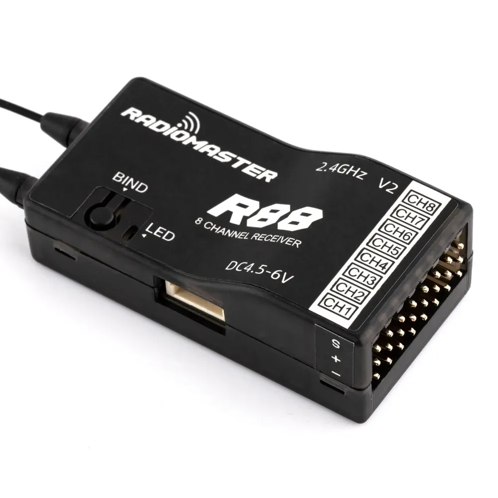RadioMaster R88 V2.0 8ch SFHSS - Receiver Sbus 8Ch บทวิจารณ์และราคา
