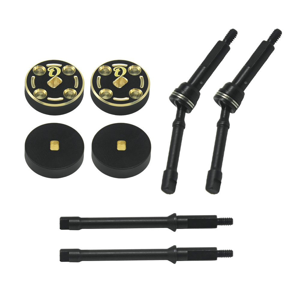 ชุดอัพเกรดเหล็กชุบแข็ง +4 มม.  - Rc Jeep Hobby บทวิจารณ์และราคา