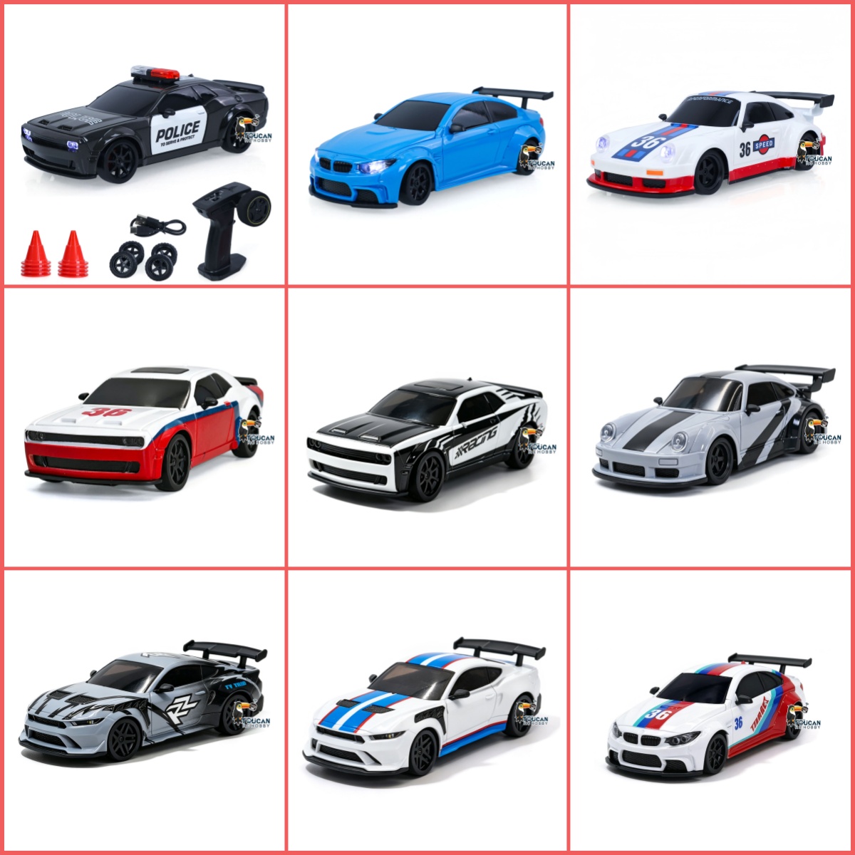 รถดริฟต์ RC รุ่นใหม่ 1/36 3611 - Rc Hobby Lobby บทวิจารณ์และราคา