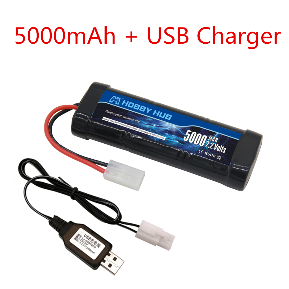7.2V 5000mAh Ni-MH แบตเตอรี่ T - Rc Hobbyking บทวิจารณ์และราคา