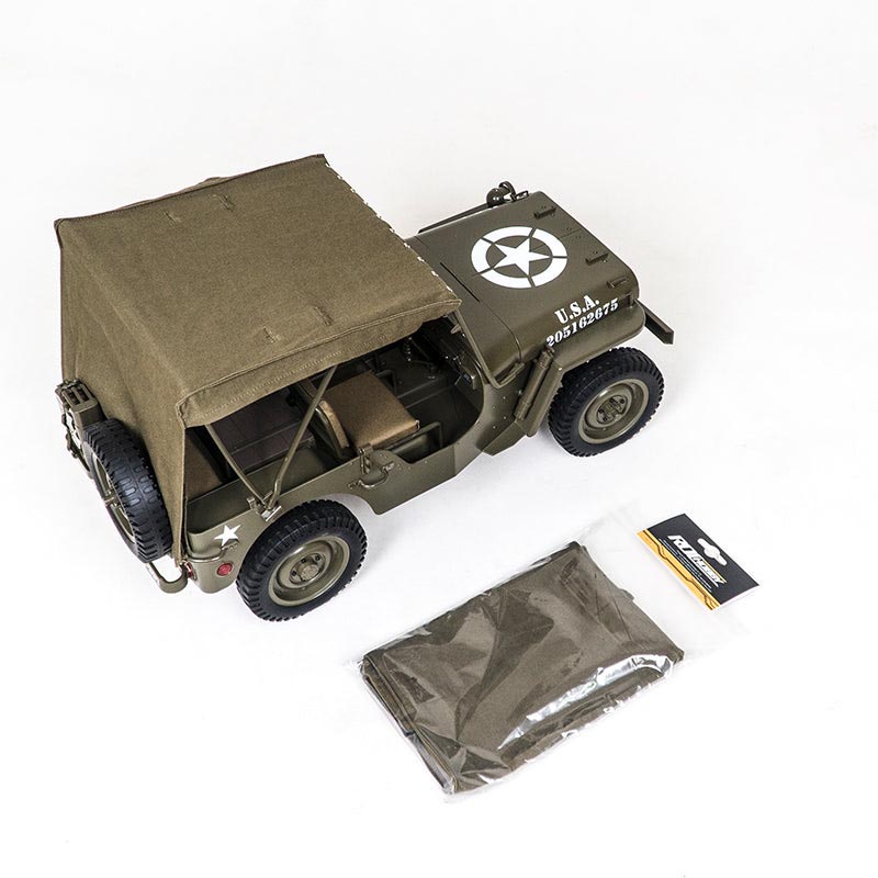 รถพ่วงปืนต่อต้านรถถัง FMS 1/12 - Rc Jeep Hobby บทวิจารณ์และราคา