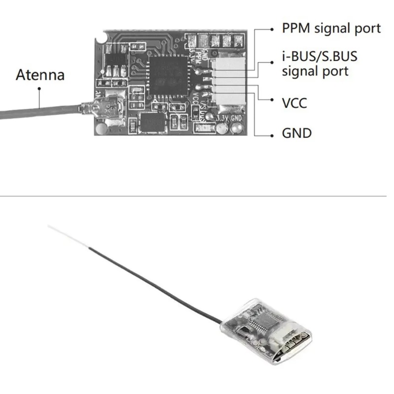Flysky FS-8A 8CH 18CH ตัวรับสั - Receiver Sbus 8Ch บทวิจารณ์และราคา