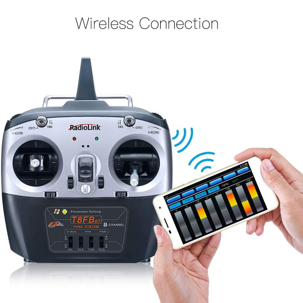 วิทยุบังคับ Radiolink T8FB V2  - Receiver Sbus 8Ch บทวิจารณ์และราคา