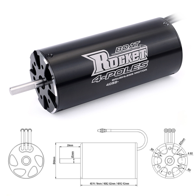 SURPASS HOBBY Rocket 4074 4082 - Rc Hobbyking บทวิจารณ์และราคา