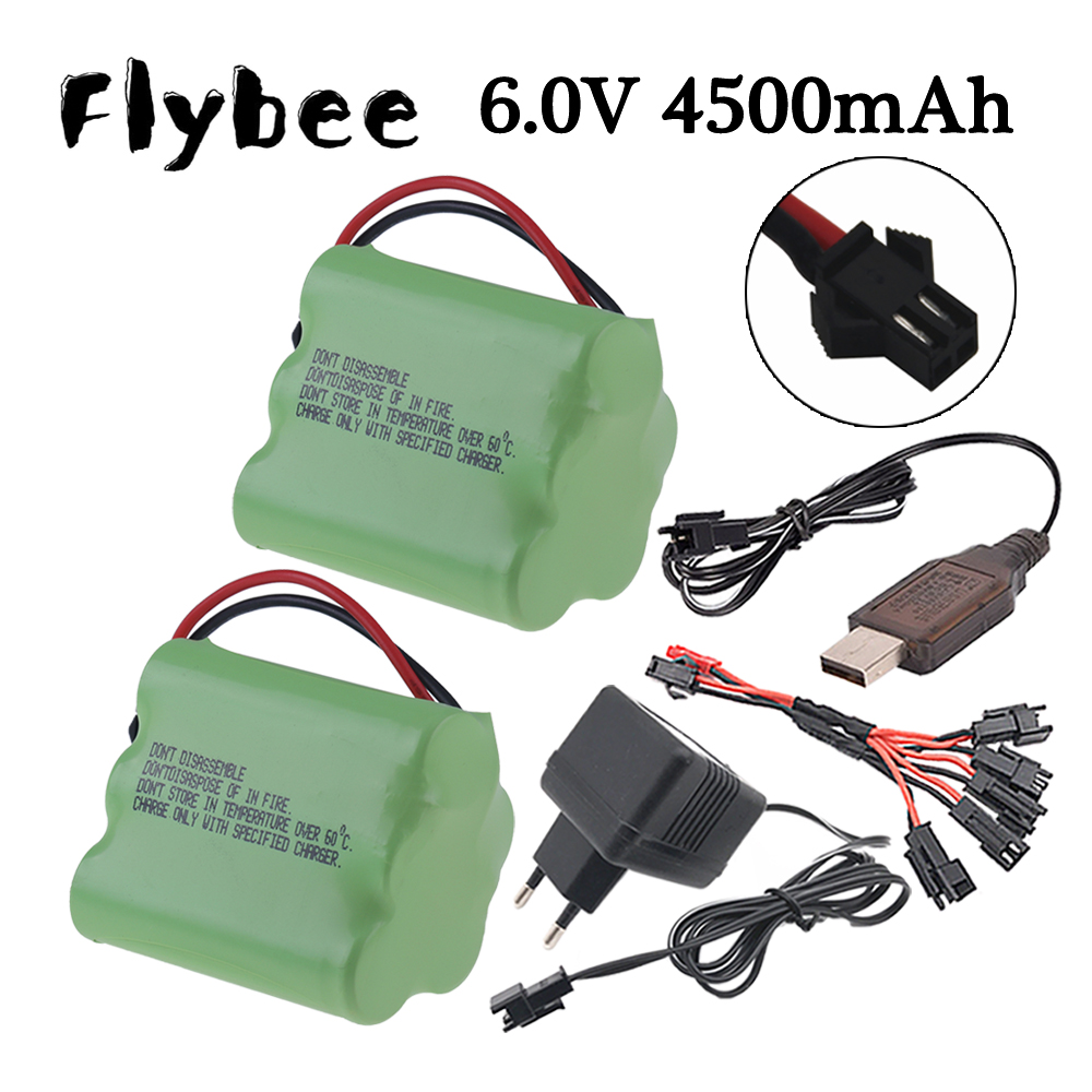 6V 4500mAh แบตเตอรี่ Ni-MH ปลั - Rc Hobbyking บทวิจารณ์และราคา
