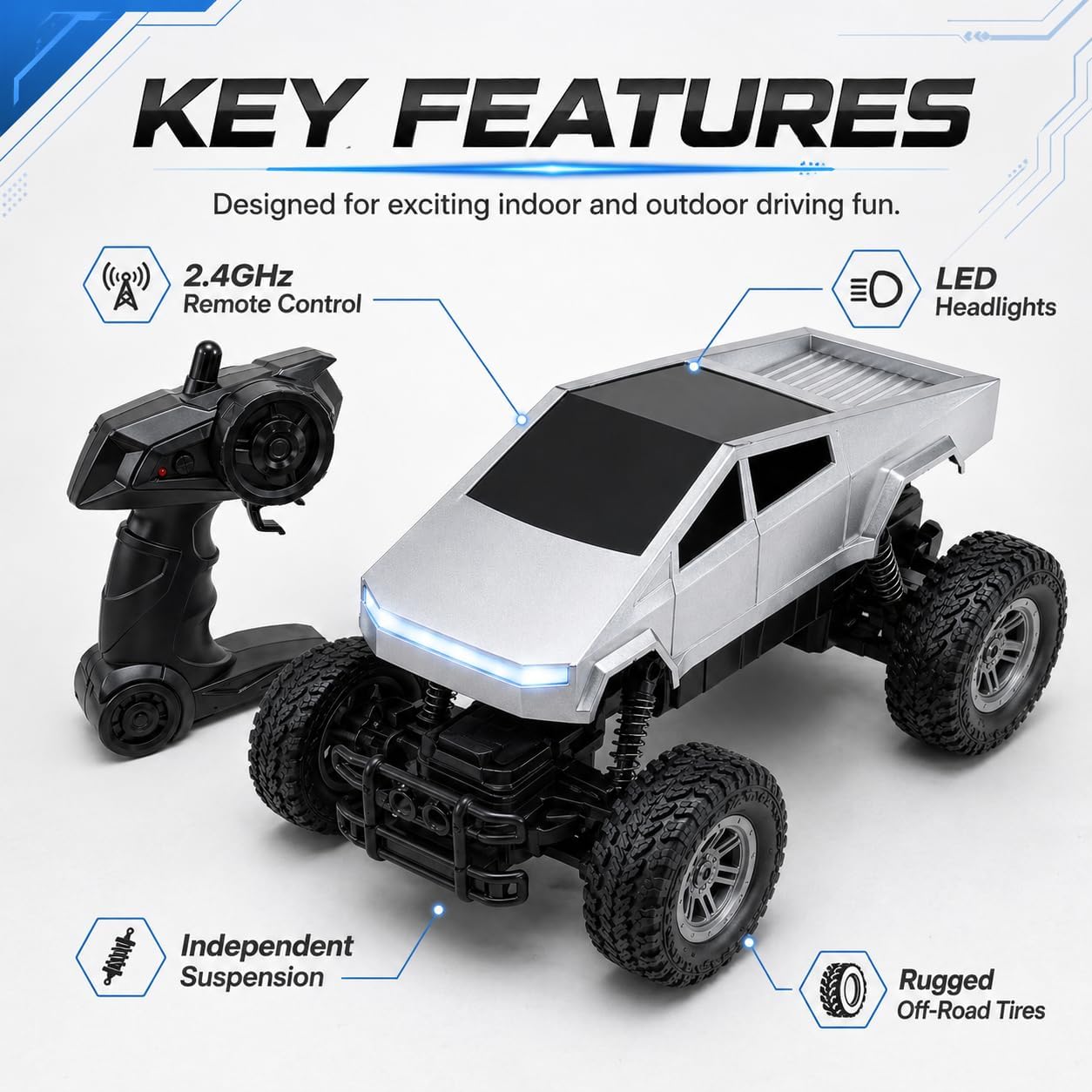 รถบังคับวิทยุ 1:18 สำหรับเด็ก, - Rc Hobby Lobby บทวิจารณ์และราคา