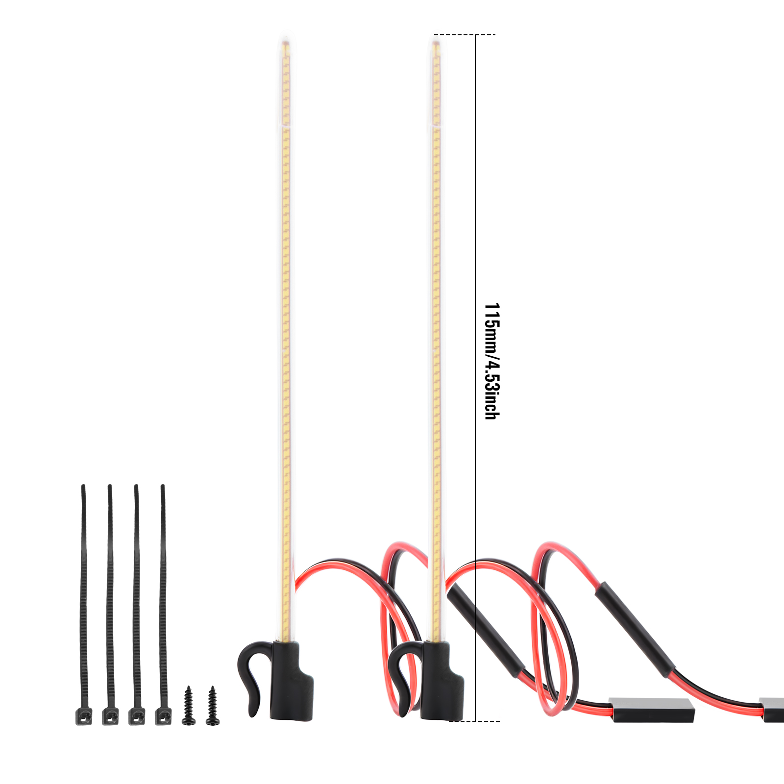 ไฟเสาอากาศ LED RC แบบยืดหยุ่น  - Rc Hobby Lobby บทวิจารณ์และราคา