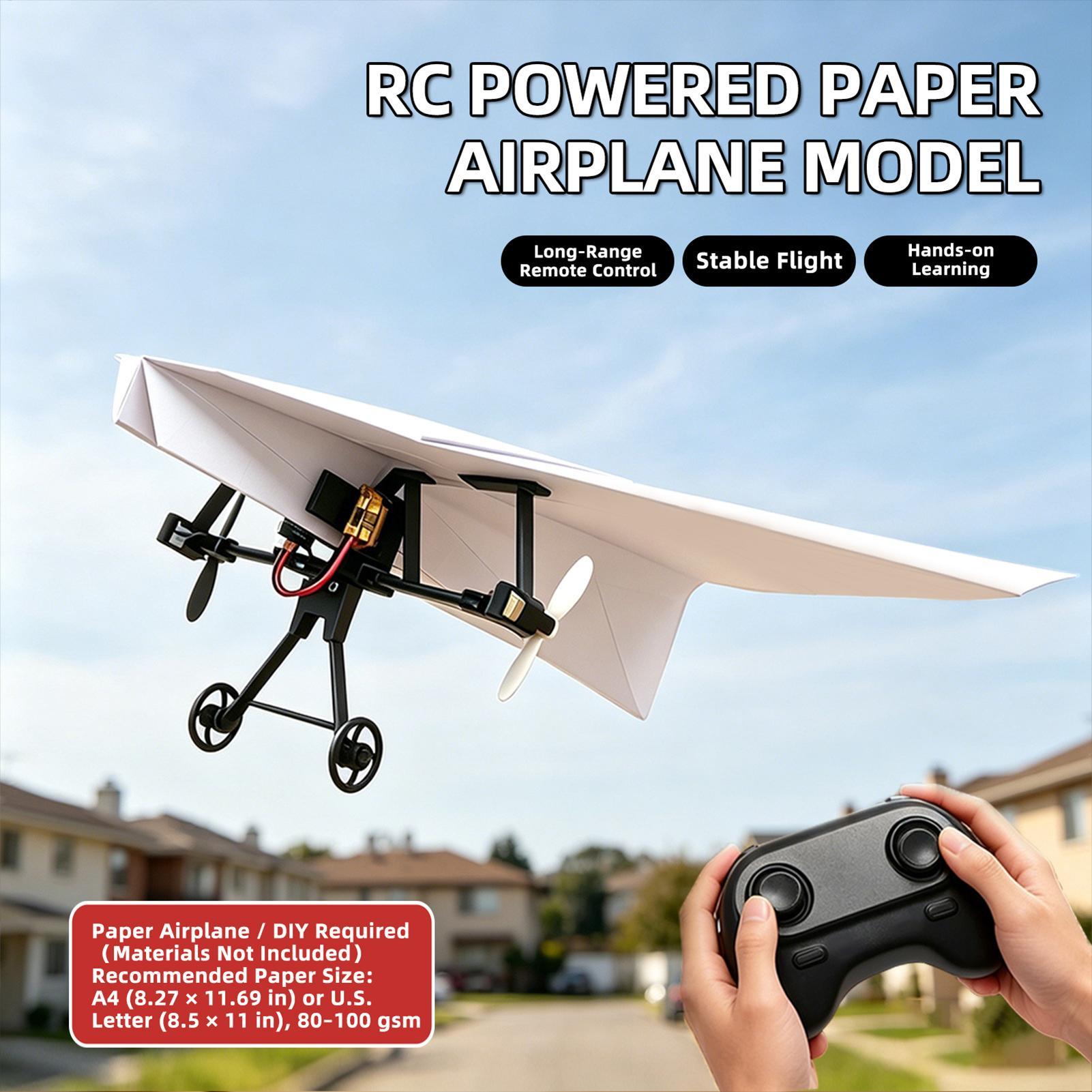 ชุดเครื่องบินกระดาษ DIY RC พร้ - Rc Hobby Toys บทวิจารณ์และราคา