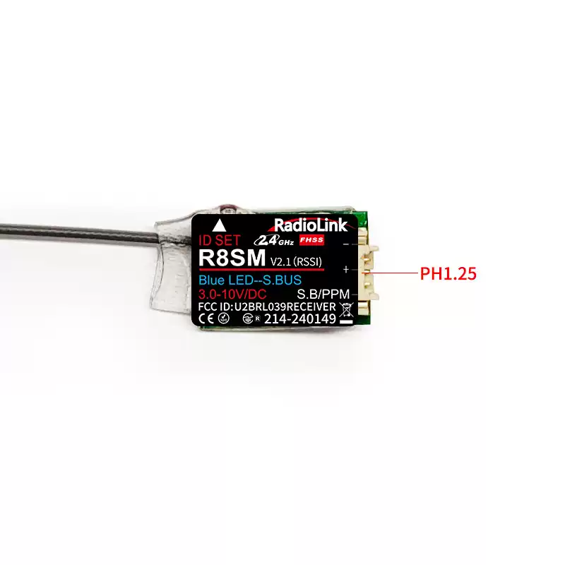 Radiolink R8SM 8CH 2.4G ตัวรับ - Receiver Sbus 8Ch บทวิจารณ์และราคา