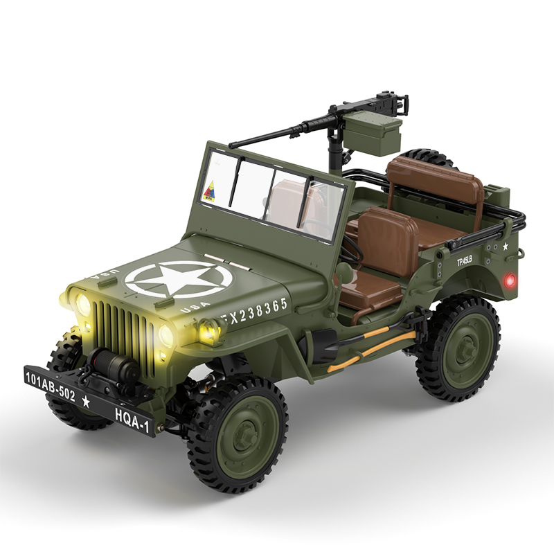 1/14 US 2.4G 4WD RC รถจี๊ปทหาร - Rc Jeep Hobby บทวิจารณ์และราคา