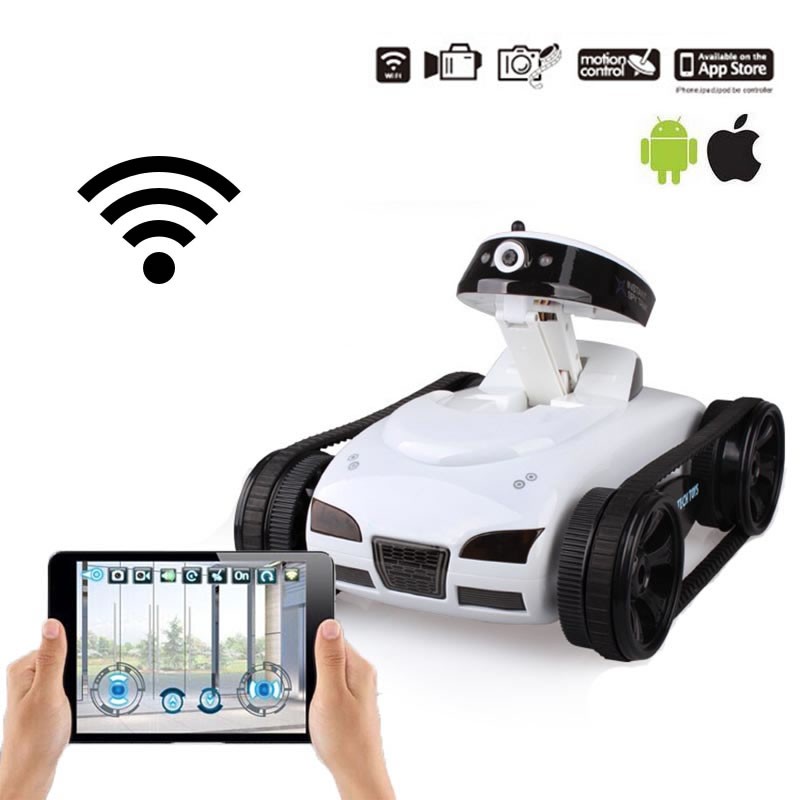 รถถังบังคับวิทยุ FPV iSPY WIFI - Rc Hobby Drift Car บทวิจารณ์และราคา